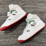 Gucci Unisex Gucci Basket Sneaker White Beige Ebony GG Supreme Canvas Low Heel – Bild 2