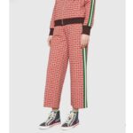 Gucci Unisex Gucci Tennis 1977 Sneaker Navy Rubber Sole Flat 2 Cm Heel - Image 11