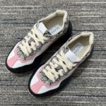 Gucci Unisex Rhyton Sneaker Beige Blue GG Supreme Canvas Rubber Sole Mid Heel - Bild 4