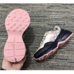 Gucci Unisex Rhyton Sneaker Beige Blue GG Supreme Canvas Rubber Sole Mid Heel - Bild 10