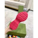 Gucci Unisex Rhyton Sneaker Beige White Blue GG Supreme Canvas Low Heel - Image 10