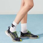 Gucci Unisex Run Sneaker Black Technical Knit Fabric Interlocking G Rubber Detail - Image 11