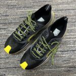 Gucci Unisex Run Sneaker Black Technical Knit Fabric Interlocking G Rubber Detail - Image 3