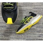 Gucci Unisex Run Sneaker Black Technical Knit Fabric Interlocking G Rubber Detail - Image 10