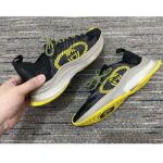 Gucci Unisex Run Sneaker Black Technical Knit Fabric Interlocking G Rubber Detail - Image 7