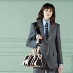 Gucci Unisex Small Canvas Top Handle Bag Double G White Black Original GG Canvas – Bild 11