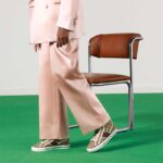 Gucci Unisex Tennis 1977 High Top Sneaker Brown Rubber Sole Flat 2 Cm Heel - Image 11