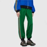 Gucci Unisex The North Face x Gucci Rhyton Sneaker Black Leather Rubber Sole 4 Cm Heel - Image 12