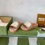 Gucci Unisex The North Face x Gucci Slide Beige Ebony Original GG Canvas - Image 3