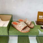 Gucci Unisex The North Face x Gucci Slide Beige Ebony Original GG Canvas - Image 2