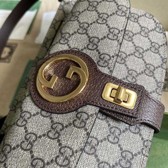 Gucci Beige and Black GG Supreme Belt Bag – BlackSkinny