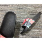 Gucci Women GG Ken Scott Print Slide Sandal Interlocking G Patch Flat - Bild 9