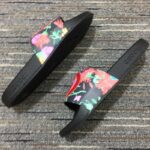 Gucci Women GG Ken Scott Print Slide Sandal Interlocking G Patch Flat - Bild 5