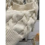 Gucci Women GG Lovelight Cotton Cardigan Embroidery White Floral Embroidery Crewneck - Image 7