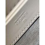 Gucci Women GG Matelassé Leather Small Bag Beige Double G - Image 10