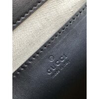 Gucci Women GG Matelassé Leather Small Bag Black Double G (1)