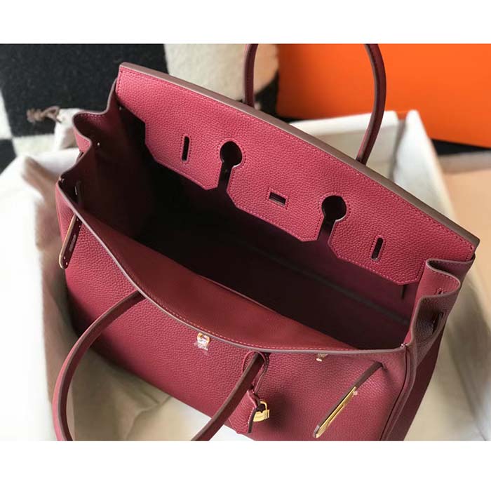 Hermès Birkin 30 Epsom Leather PHW Pink ref.210866 - Joli Closet