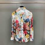 Louis Vuitton LV Women Classic Shirt Flowers Tapestry Cotton Silk Multicolor Regular Fit - Imagen 5