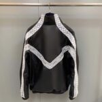 Louis Vuitton LV Women Leather Track Blouson Black Calf Leather Thistle Regular Fit - Image 4