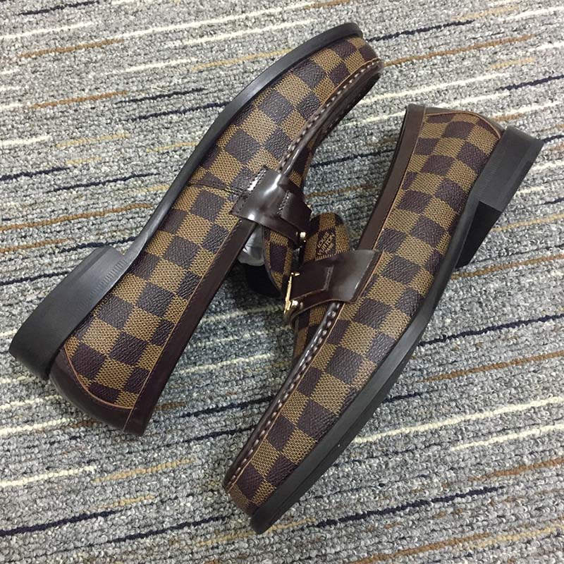 Louis Vuitton LV Men LVXNBA Loafer Ebene Monogram Canvas Blake Construction  - LULUX