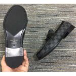 Louis Vuitton LV Men Major Loafer Damier Canvas Graphite Moccasin LV Initials - Imagen 7