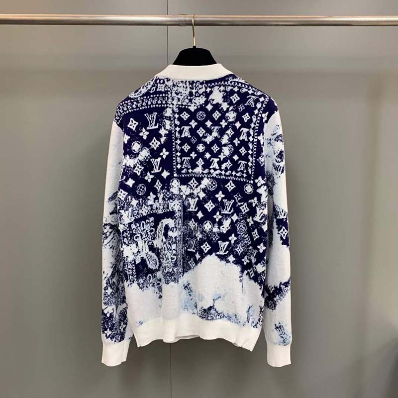 vuitton monogram bandana crewneck