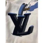 Louis Vuitton LV Women Multi-Patches Mixed Leather Varsity Blouson LWG Calf White - Image 17