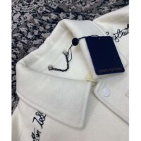 Louis Vuitton LV Men Multi-Patches Mixed Leather Varsity Blouson LWG Calf White (8)