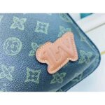 Louis Vuitton LV Unisex Avenue Sling Bag Dark Green Monogram Coated Canvas Cowhide - Image 7