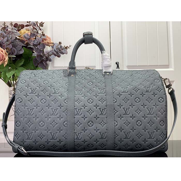 Louis Vuitton LV Unisex Hobo Cruiser PM Handbag Granite Taurillon Monogram  Embossed Cowhide - LULUX