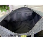 Louis Vuitton LV Unisex Keepall 50 Granite Taurillon Monogram Embossed Cowhide Leather - Image 7