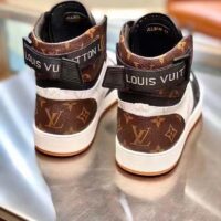 Louis Vuitton LV Unisex Rivoli Sneaker Boot Monogram Canvas Rubber Outsole (6)