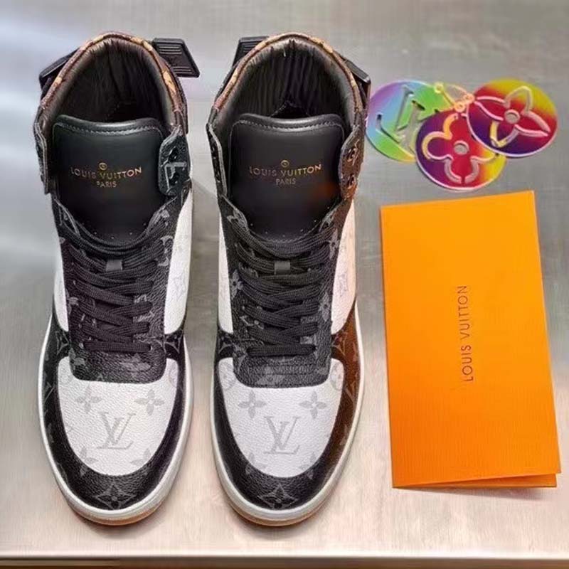 Louis Vuitton MONOGRAM Rivoli sneaker boot (1A44VR)