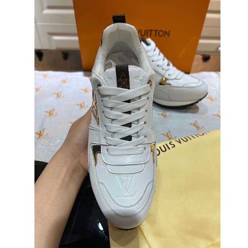 2022 NEW Louis Vuitton Run Away Sneakers Monogram Canvas Leather