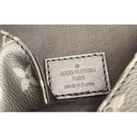 Louis Vuitton LV Unisex Saumur Slingbag Monogram Eclipse Coated Canvas Black Cowhide (9)