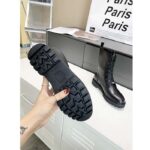 Louis Vuitton LV Unisex Territory Flat Ranger Black Calf Leather Circle - Imagen 5