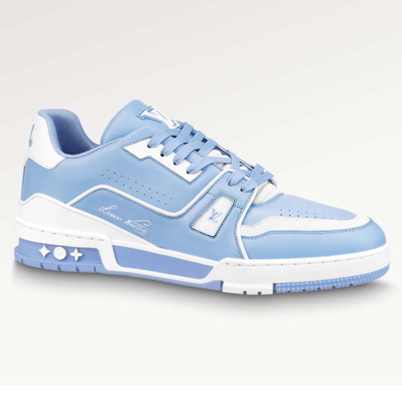 Louis Vuitton Trainer Monogram Blue Cyan – Tenisshop.la