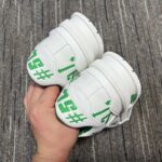 Louis Vuitton LV Unisex Trainer Sneaker Green Mix Sustainable Materials 54 Monogram Flowers – Bild 9