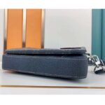 Louis Vuitton LV Unisex Trio Messenger Bag Dark Green Monogram Coated Canvas Cowhide - Bild 5