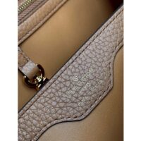 Louis Vuitton LV Women Capucines BB Handbag Brown Taurillon Python Skin Leather (11)