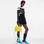 Louis Vuitton LV Women Capucines BB Handbag Cedrat Yellow Crème Nacré Taurillon Leather - Image 14