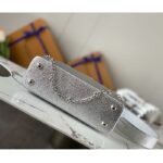 Louis Vuitton LV Women Capucines BB Handbag Etain Metallic Gray Taurillon Leather - Image 6