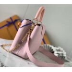 Louis Vuitton LV Women Capucines BB Handbag Pearly Pink Taurillon Leather – Bild 5