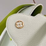 Louis Vuitton LV Women Capucines BB Handbag Snow White Cedrat Santorin Taurillon Leather – Image 10