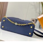Louis Vuitton LV Women Capucines MM Handbag Navy Blue Taurillon Leather - Imagen 5