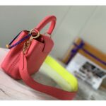 Louis Vuitton LV Women Capucines Mini Handbag Dragon Fruit Pink Cedrat Taurillon Leather - Bild 4