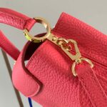 Louis Vuitton LV Women Capucines Mini Handbag Dragon Fruit Pink Cedrat Taurillon Leather - Bild 9