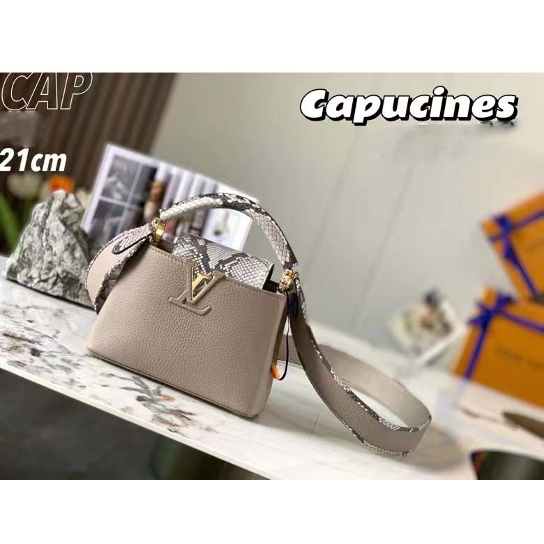 LV Capucines Mini Python Handle - Kaialux