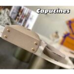 Louis Vuitton LV Women Capucines Mini Handbag Galet Gray Taurillon Python Leather - Imagen 4