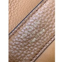 Louis Vuitton LV Women Capucines Mini Handbag Golden Yellow Taurillon Leather Python Skin (5)